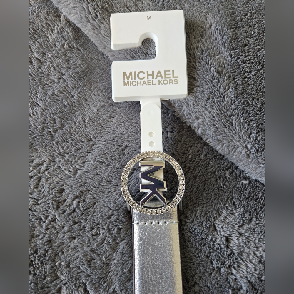 Michael Kors Silver Women's Belt - Picture 7 of 7